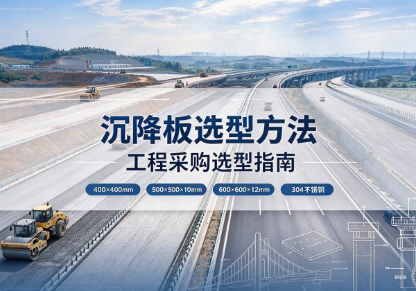 泰山沉降板选择方法