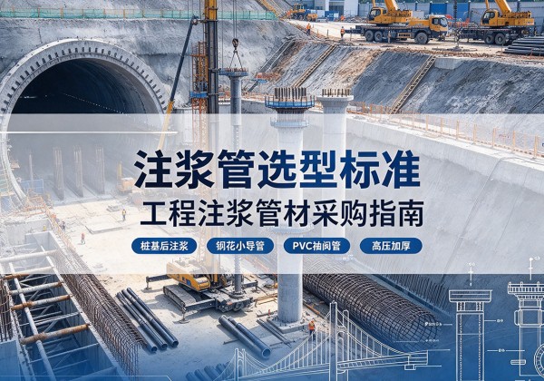 泰山注浆管选型标准